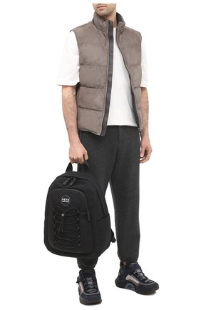 Мужской текстильный рюкзак GIORGIO ARMANI черного цвета по цене 168500 руб., арт. Y20136/YI75V | Фото 2 Мужской текстильный рюкзак GIORGIO ARMANI черного цвета, арт. Y20136/YI75V | Фото 2