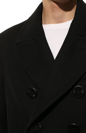 Мужской шерстяной бушлат TOM FORD черного цвета, арт. BV048/TF0715 | Фото 5 (Материал внешний: Шерсть; Рукава: Длинные; Региональные ограничения белый список (Axapta Mercury): RU; Стили: Классический; Мужское Кросс-КТ: Верхняя одежда, пальто-верхняя одежда; Длина (верхняя одежда): Короткие; Материал подклада: Купро)