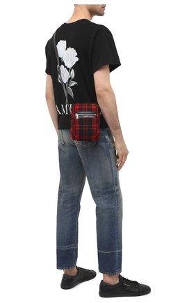 Мужская текстильная сумка sid SAINT LAURENT красного цвета по цене 62650 руб., арт. 581700/GKP7E | Фото 2 Мужская текстильная сумка sid SAINT LAURENT красного цвета, арт. 581700/GKP7E | Фото 2