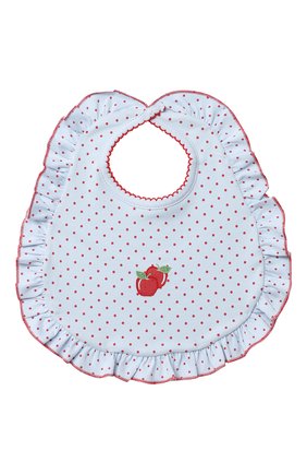 Детский хлопковый нагрудник MAGNOLIA BABY красного цвета по цене 1170 руб., арт. 774-61-RD | Фото 1 Детский хлопковый нагрудник MAGNOLIA BABY красного цвета, арт. 774-61-RD | Фото 1
