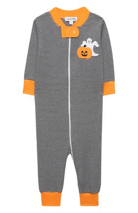 Детский хлопковый комбинезон MAGNOLIA BABY темно-синего цвета по цене 4130 руб., арт. 835A-ZP-NV | Фото 1 Детский хлопковый комбинезон MAGNOLIA BABY темно-синего цвета, арт. 835A-ZP-NV | Фото 1