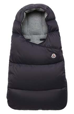 Детский пуховый конверт MONCLER темно-синего цвета по цене 34300 руб., арт. F2-951-1G505-00-53079 | Фото 1 Детский пуховый конверт MONCLER темно-синего цвета, арт. F2-951-1G505-00-53079 | Фото 1