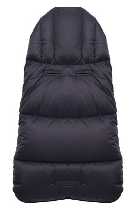 Детский пуховый конверт MONCLER темно-синего цвета по цене 34300 руб., арт. F2-951-1G505-00-53079 | Фото 2 Детский пуховый конверт MONCLER темно-синего цвета, арт. F2-951-1G505-00-53079 | Фото 2