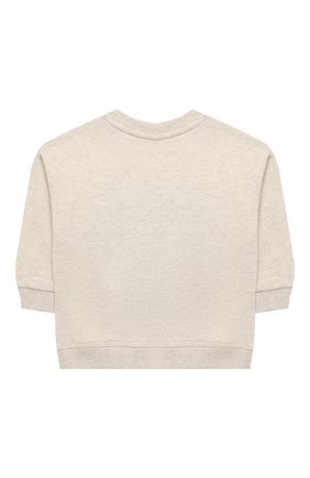 Детский хлопковый свитшот KENZO светло-серого цвета по цене 10430 руб., арт. KR15557 | Фото 2 Детский хлопковый свитшот KENZO светло-серого цвета, арт. KR15557 | Фото 2