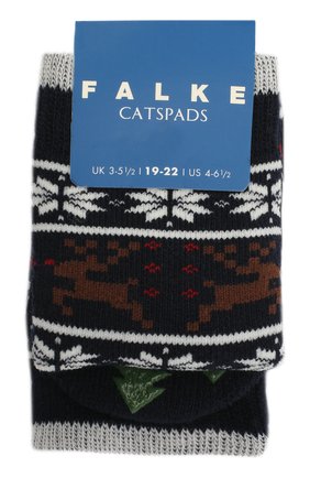 Детские носки FALKE синего цвета по цене 1960 руб., арт. 12937. | Фото 1 Детские носки FALKE синего цвета, арт. 12937. | Фото 1
