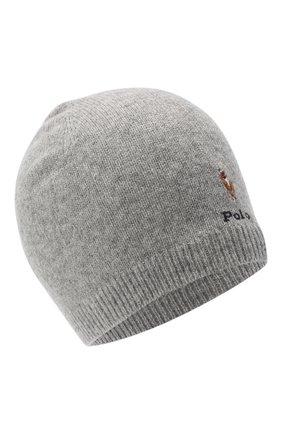 Детского шерстяная шапка RALPH LAUREN серого цвета по цене 6765 руб., арт. 322800021 | Фото 1 Детского шерстяная шапка RALPH LAUREN серого цвета, арт. 322800021 | Фото 1