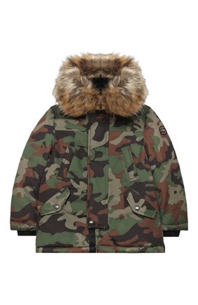 Детского пуховая куртка POLO RALPH LAUREN хаки цвета по цене 19950 руб., арт. 321797763 | Фото 1 Детского пуховая куртка POLO RALPH LAUREN хаки цвета, арт. 321797763 | Фото 1