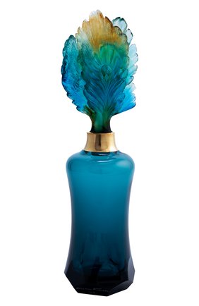 Флакон для духов fleur de paon prestige DAUM синего цвета по цене 665000 тенге, арт. 05700 | Фото 1 Флакон для духов fleur de paon prestige DAUM синего цвета, арт. 05700 | Фото 1 (Ограничения доставки: fragile-2)