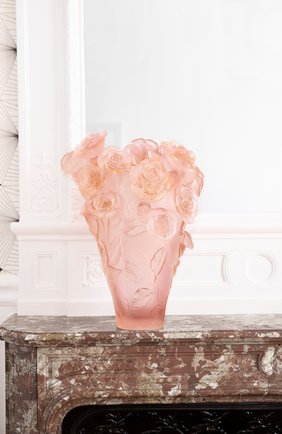 Ваза magnum roses DAUM розового цвета по цене 2325000 руб., арт. 05106-11 | Фото 2 Ваза magnum roses DAUM розового цвета, арт. 05106-11 | Фото 2 (Ограничения доставки: fragile-2)