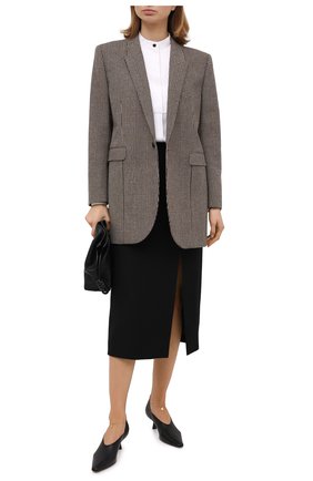 Женская шелковая блузка GIORGIO ARMANI белого цвета по цене 146500 руб., арт. 0WHCCZ31/TZ121 | Фото 2 Женская шелковая блузка GIORGIO ARMANI белого цвета, арт. 0WHCCZ31/TZ121 | Фото 2