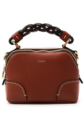 Женская сумка daria small CHLOÉ коричневого цвета по цене 99500 руб., арт. CHC20WS362C62 | Фото 1 Женская сумка daria small CHLOÉ коричневого цвета, арт. CHC20WS362C62 | Фото 1