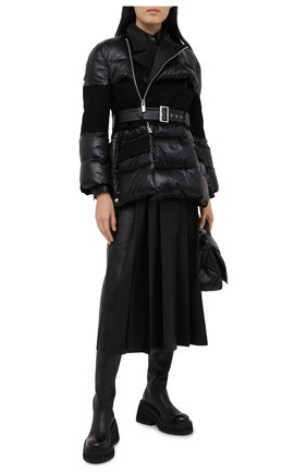 Женская куртка SACAI черного цвета по цене 239500 руб., арт. 20-05353 | Фото 2 Женская куртка SACAI черного цвета, арт. 20-05353 | Фото 2