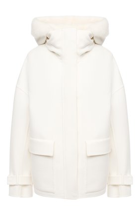 Женское кашемировое пальто KITON белого цвета по цене 1285000 руб., арт. D50684K05I38 | Фото 1 Женское кашемировое пальто KITON белого цвета, арт. D50684K05I38 | Фото 1