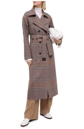 Женское шерстяное пальто LORO PIANA розового цвета по цене 449500 руб., арт. FAL2994 | Фото 2 Женское шерстяное пальто LORO PIANA розового цвета, арт. FAL2994 | Фото 2