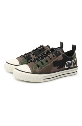 Текстильные кеды Valentino Garavani Giggies | Фото №1 Текстильные кеды Valentino Garavani Giggies | Фото №1