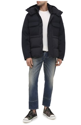 Мужская пуховая куртка wilfrid MONCLER темно-синего цвета по цене 142900 руб., арт. F2-091-1B538-00-53132 | Фото 2 Мужская пуховая куртка wilfrid MONCLER темно-синего цвета, арт. F2-091-1B538-00-53132 | Фото 2