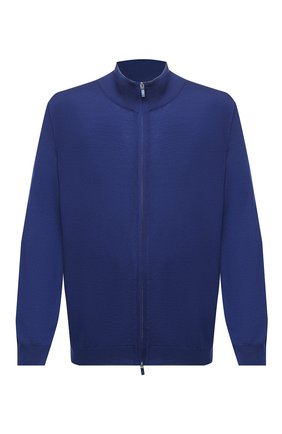 Мужской шерстяной кардиган SVEVO синего цвета по цене 72550 руб., арт. 0918/9XSA20/MP09 | Фото 1 Мужской шерстяной кардиган SVEVO синего цвета, арт. 0918/9XSA20/MP09 | Фото 1 (Рукава: Длинные; Материал внешний: Шерсть; Длина (для топов): Стандартные; Big sizes: Big Sizes; Стили: Кэжуэл; Мужское Кросс-КТ: Кардиган-одежда)