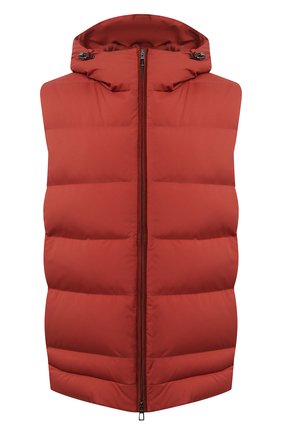 Мужской пуховый жилет LORO PIANA красного цвета по цене 248500 руб., арт. FAL4281 | Фото 1 Мужской пуховый жилет LORO PIANA красного цвета, арт. FAL4281 | Фото 1
