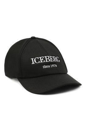 Мужской хлопковая бейсболка ICEBERG черного цвета по цене 8245 руб., арт. 20I I1P1/7103/6920 | Фото 1 Мужской хлопковая бейсболка ICEBERG черного цвета, арт. 20I I1P1/7103/6920 | Фото 1