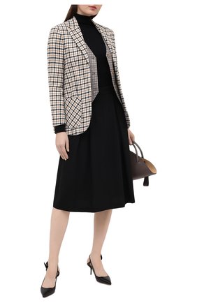 Женская кожаные туфли drew 60 AQUAZZURA черного цвета по цене 49950 руб., арт. DRWMIDP0-NAP-000 | Фото 2 Женская кожаные туфли drew 60 AQUAZZURA черного цвета, арт. DRWMIDP0-NAP-000 | Фото 2