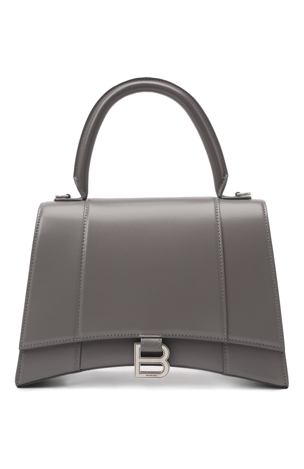 Женская сумка hourglass BALENCIAGA серого цвета, арт. 619668/1QJ4Y | Фото 1