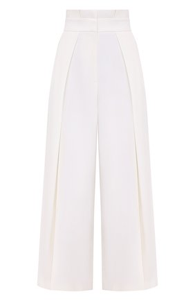 Женские шерстяные брюки ALEXANDER MCQUEEN белого цвета по цене 89950 руб., арт. 633596/QJAAC | Фото 1 Женские шерстяные брюки ALEXANDER MCQUEEN белого цвета, арт. 633596/QJAAC | Фото 1