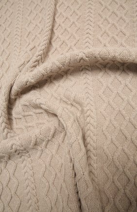 Детского шерстяное одеяло BABY T бежевого цвета по цене 11250 руб., арт. 20AI162C0 | Фото 3 Детского шерстяное одеяло BABY T бежевого цвета, арт. 20AI162C0 | Фото 3 (Материал: Шерсть)