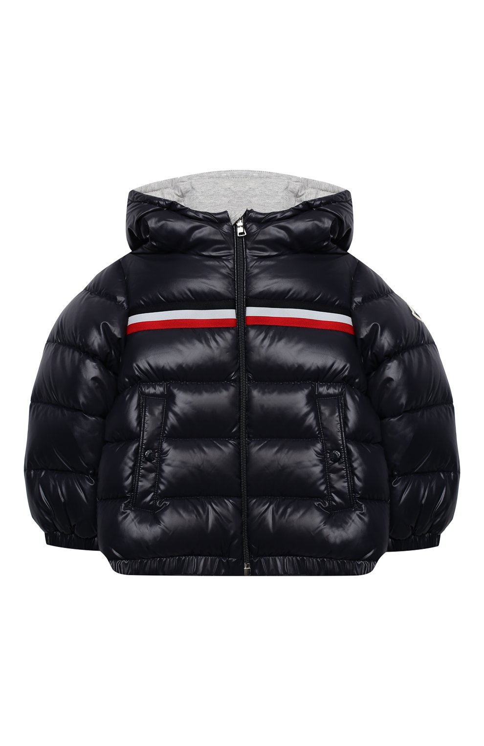Детского комплект из куртки и комбинезона MONCLER темно-синего цвета по цене 43700 руб., арт. F2-951-1F501-20-68950 | Фото 2 Детского комплект из куртки и комбинезона MONCLER темно-синего цвета, арт. F2-951-1F501-20-68950 | Фото 2