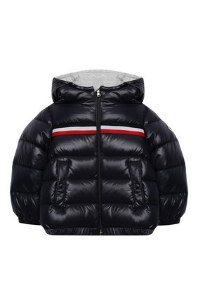 Детского комплект из куртки и комбинезона MONCLER темно-синего цвета по цене 43700 руб., арт. F2-951-1F501-20-68950 | Фото 2 Детского комплект из куртки и комбинезона MONCLER темно-синего цвета, арт. F2-951-1F501-20-68950 | Фото 2
