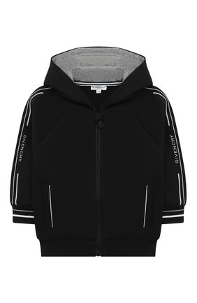 Детский толстовка GIVENCHY черного цвета по цене 20020 руб., арт. H05131 | Фото 1 Детский толстовка GIVENCHY черного цвета, арт. H05131 | Фото 1
