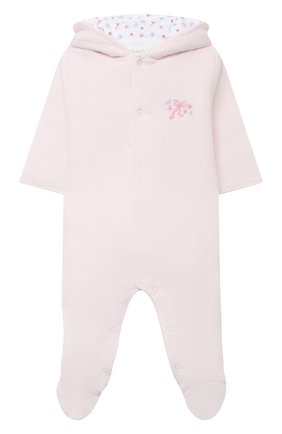 Детский хлопковый комбинезон KISSY KISSY розового цвета по цене 6700 руб., арт. KGN04829N | Фото 1 Детский хлопковый комбинезон KISSY KISSY розового цвета, арт. KGN04829N | Фото 1
