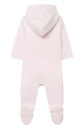 Детский хлопковый комбинезон KISSY KISSY розового цвета по цене 6700 руб., арт. KGN04829N | Фото 2 Детский хлопковый комбинезон KISSY KISSY розового цвета, арт. KGN04829N | Фото 2