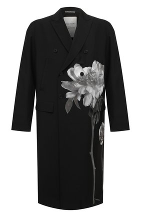 Мужской шерстяное пальто valentino x inez & vinoodh VALENTINO черного цвета по цене 199500 руб., арт. UV0CAC476S6 | Фото 1 Мужской шерстяное пальто valentino x inez & vinoodh VALENTINO черного цвета, арт. UV0CAC476S6 | Фото 1
