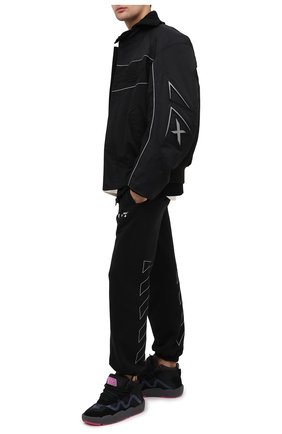 Мужские кеды OFF-WHITE темно-серого цвета по цене 45100 руб., арт. 0MIA187F20FAB0011110 | Фото 2 Мужские кеды OFF-WHITE темно-серого цвета, арт. 0MIA187F20FAB0011110 | Фото 2