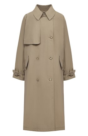 Женский хлопковый плащ STELLA MCCARTNEY бежевого цвета по цене 124000 руб., арт. 600962/SPA13 | Фото 1 Женский хлопковый плащ STELLA MCCARTNEY бежевого цвета, арт. 600962/SPA13 | Фото 1