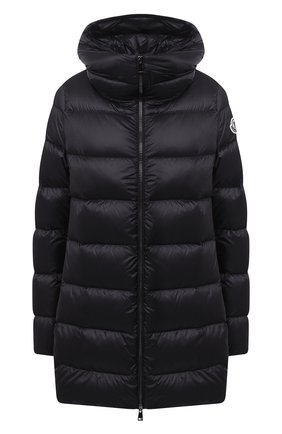 Женский пуховик MONCLER черного цвета по цене 122000 руб., арт. F2-093-1C203-80-C0229 | Фото 1 Женский пуховик MONCLER черного цвета, арт. F2-093-1C203-80-C0229 | Фото 1