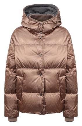 Женский пуховая куртка BRUNELLO CUCINELLI бежевого цвета по цене 339500 руб., арт. MB5868246 | Фото 1 Женский пуховая куртка BRUNELLO CUCINELLI бежевого цвета, арт. MB5868246 | Фото 1