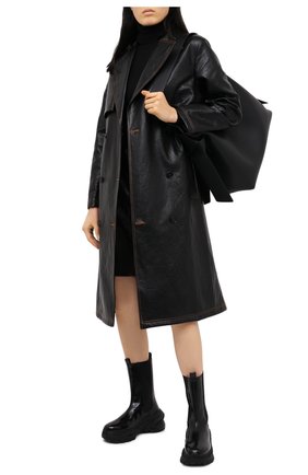 Женские кожаные ботинки MAISON MARGIELA черного цвета по цене 87300 руб., арт. S39WU0200/PS679 | Фото 2 Женские кожаные ботинки MAISON MARGIELA черного цвета, арт. S39WU0200/PS679 | Фото 2