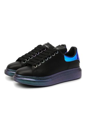 Женские кожаные кеды ALEXANDER MCQUEEN черного цвета по цене 45300 руб., арт. 634139/WHYBT | Фото 1 Женские кожаные кеды ALEXANDER MCQUEEN черного цвета, арт. 634139/WHYBT | Фото 1