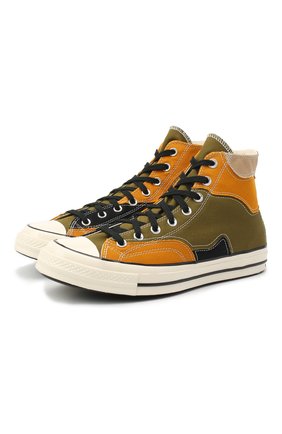 Мужские текстильные кеды chuck 70 CONVERSE разноцветного цвета по цене 9400 руб., арт. 168905 | Фото 1 Мужские текстильные кеды chuck 70 CONVERSE разноцветного цвета, арт. 168905 | Фото 1