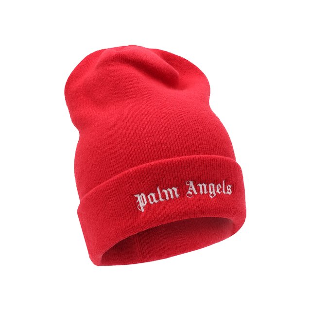 фото Шерстяная шапка palm angels