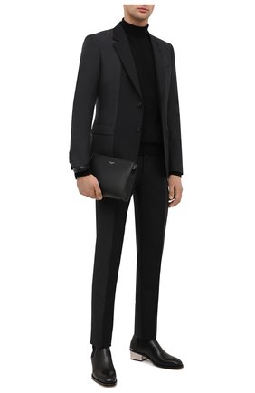 Мужская кожаная борсетка monreale DOLCE & GABBANA черного цвета по цене 64000 руб., арт. BM1745/AC954 | Фото 2 Мужская кожаная борсетка monreale DOLCE & GABBANA черного цвета, арт. BM1745/AC954 | Фото 2