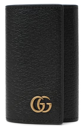 Мужская кожаный футляр для ключей GUCCI черного цвета по цене 24800 руб., арт. 435305/DJ20T | Фото 1 Мужская кожаный футляр для ключей GUCCI черного цвета, арт. 435305/DJ20T | Фото 1