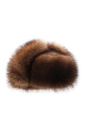 Мужская шапка из меха фишера FURLAND коричневого цвета по цене 126000 руб., арт. 0012210310001300000 | Фото 2 Мужская шапка из меха фишера FURLAND коричневого цвета, арт. 0012210310001300000 | Фото 2