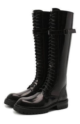 Женские кожаные сапоги ANN DEMEULEMEESTER черного цвета по цене 79950 руб., арт. 2014-2830-386-099 | Фото 1 Женские кожаные сапоги ANN DEMEULEMEESTER черного цвета, арт. 2014-2830-386-099 | Фото 1