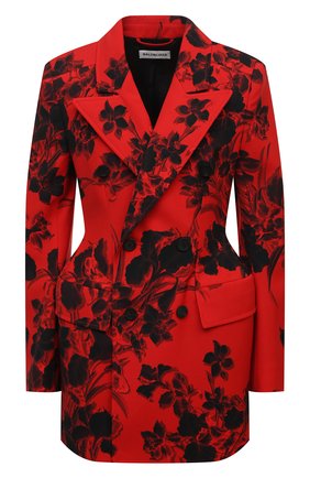 Женский шерстяной жакет BALENCIAGA красного цвета по цене 269000 руб., арт. 571279/TJL02 | Фото 1 Женский шерстяной жакет BALENCIAGA красного цвета, арт. 571279/TJL02 | Фото 1