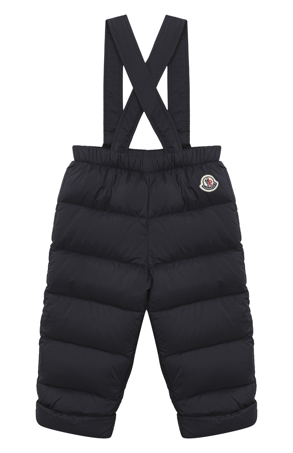 Детские пуховый комбинезон MONCLER синего цвета, арт. F2-951-2A702-00-53333 | Фото 1