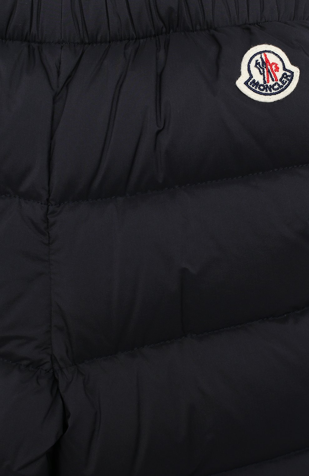 Детские пуховый комбинезон MONCLER синего цвета по цене 24200 руб., арт. F2-951-2A702-00-53333 | Фото 3 Детские пуховый комбинезон MONCLER синего цвета, арт. F2-951-2A702-00-53333 | Фото 3