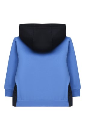 Детский комплект из толстовки и брюк MONCLER голубого цвета по цене 26300 руб., арт. F2-951-8M730-20-80996 | Фото 3 Детский комплект из толстовки и брюк MONCLER голубого цвета, арт. F2-951-8M730-20-80996 | Фото 3