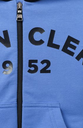 Детский комплект из толстовки и брюк MONCLER голубого цвета по цене 26300 руб., арт. F2-951-8M730-20-80996 | Фото 6 Детский комплект из толстовки и брюк MONCLER голубого цвета, арт. F2-951-8M730-20-80996 | Фото 6
